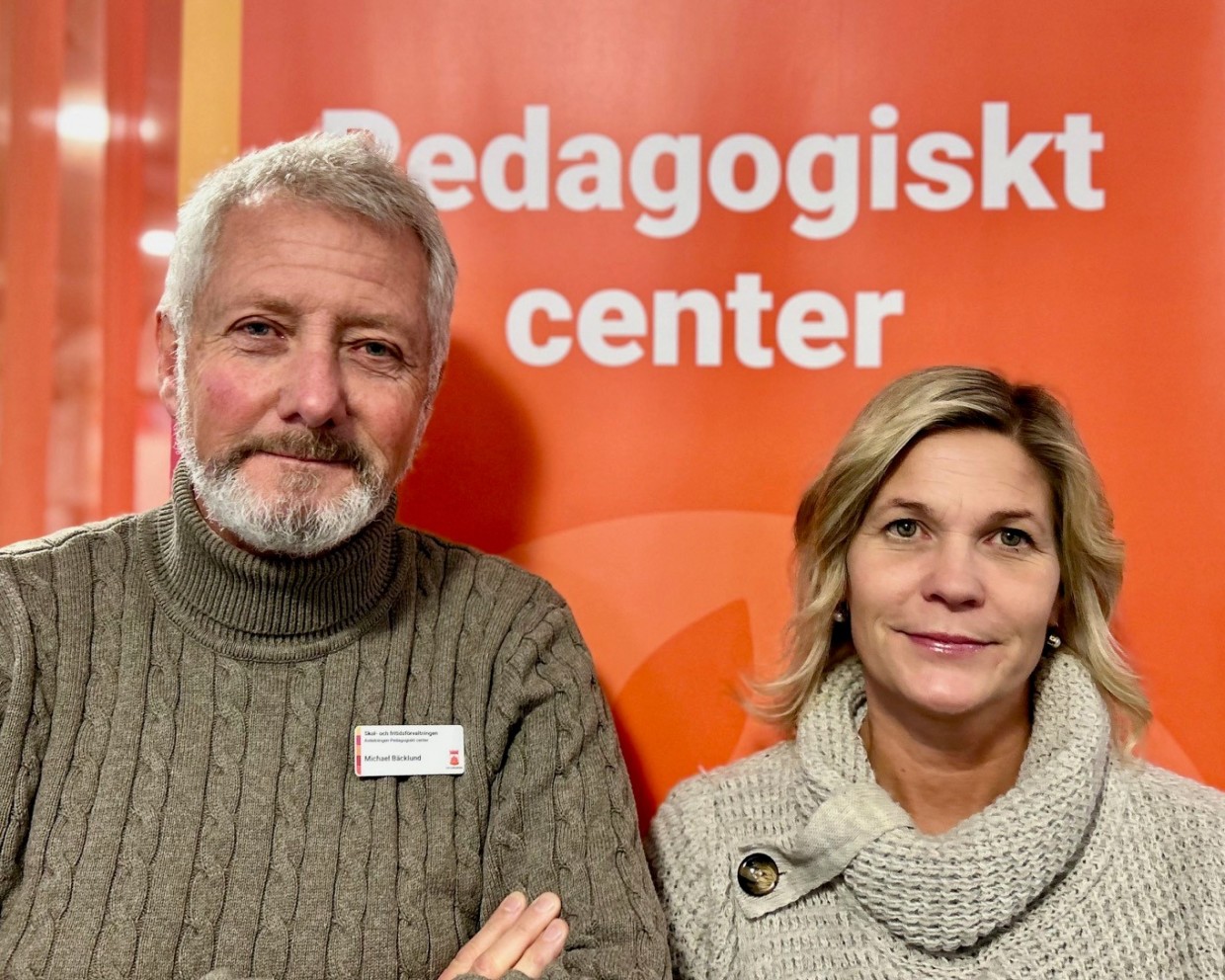 Michael Bäcklund och Ulrika Borkmar, Pedagogiskt center i Helsingborg