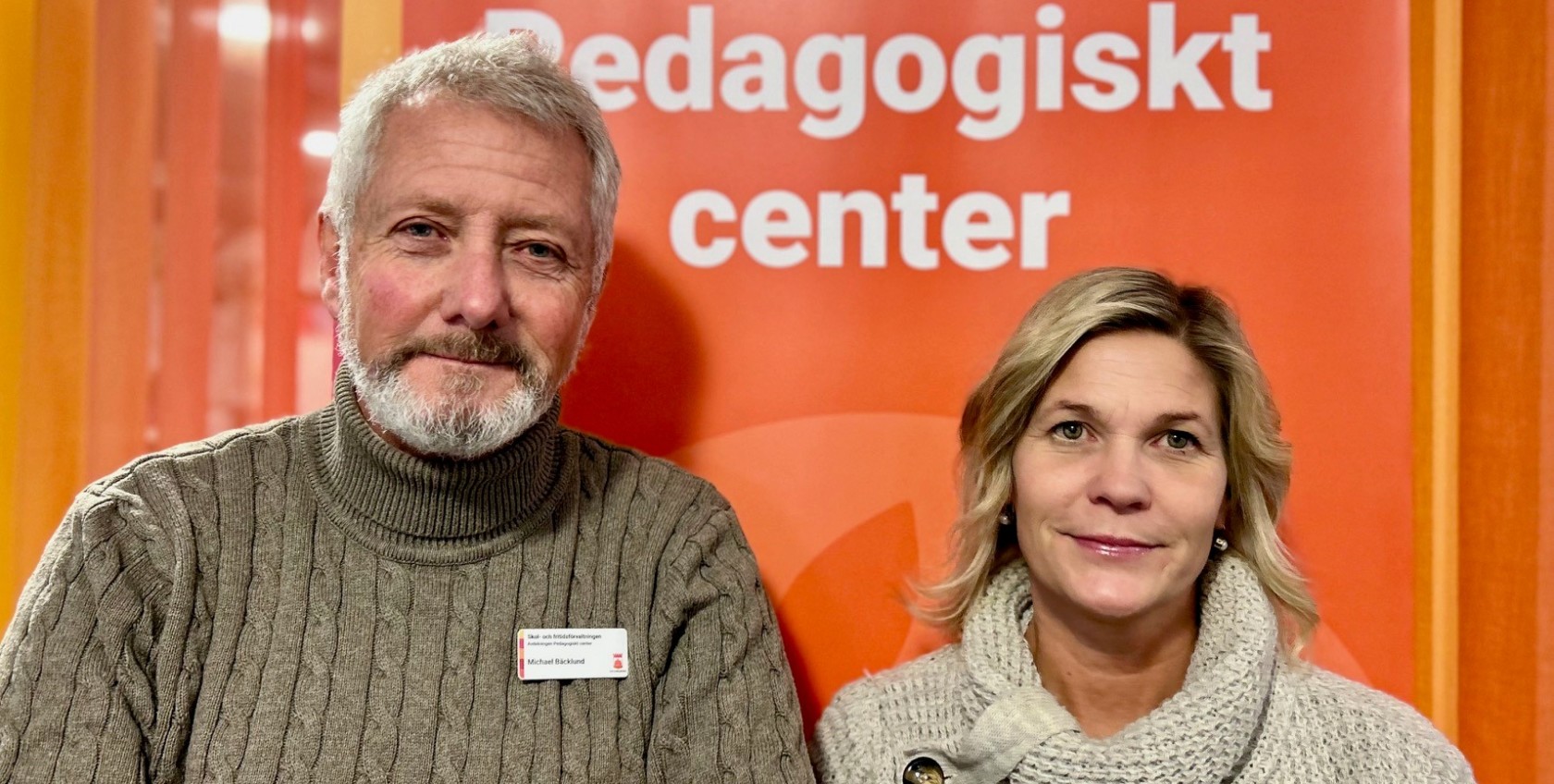 Michael Bäcklund och Ulrika Borkmar, Pedagogiskt center i Helsingborg